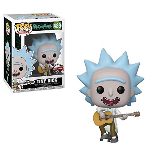 Funko pop Action Figure Animation R&M - Tiny Rick w/ Guitar (Exc)