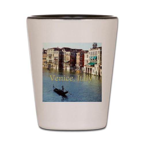 CafePress Venice Italy Souvenir Gondola Ride Phot Unique and Funny Shot Glass