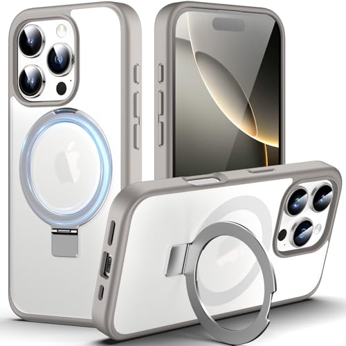DASFOND Designed for iPhone 16 Pro Case with Mag-Safe, 12 FT Military Shockproof, 20W Safe & Fast Charging