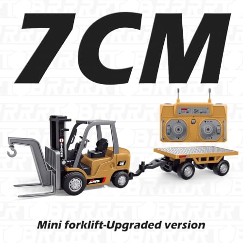 Image of Magicwand R /c Rechargeable 2-in-1 Miniature Pocket Fork Lift with Trolley with Led Lights【Pack of 1】