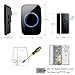 Door Chime When Door Opens, FullHouse Door Sensor Wireless Entry Alarm with 1000ft Range, 60 Chimes and 5 Volume Levels for Business/Store/Home/Office