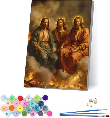 数字油絵 男 大人用 DIY ペイントバイナンバー 炎 手塗り 絵 デジタル油絵セット ブラシとアクリル絵具付き 数字塗り絵 大人のクラフトアクティビティ Paint by Numbers ホーム オフィス装飾 誕生日プレゼント女性 80x110cm 9-