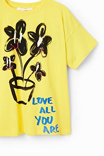 Image of Desigual Girl Knit T-Shirt Short Sleeve