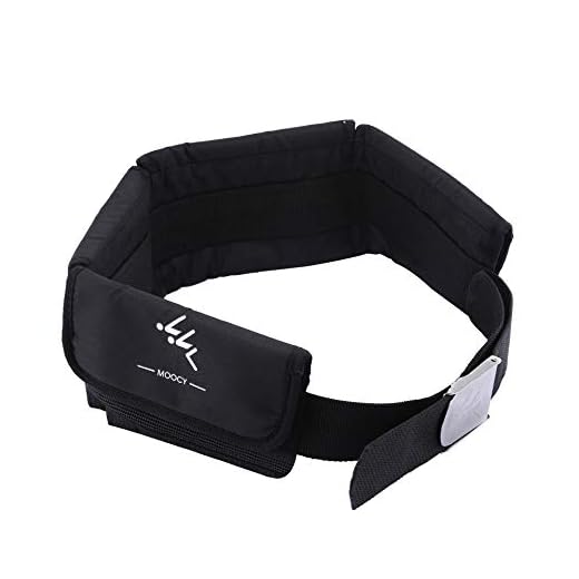MOOCY 4 Neoprene Pocket Scuba Weight Belt - fit for Waist 32" to 52"