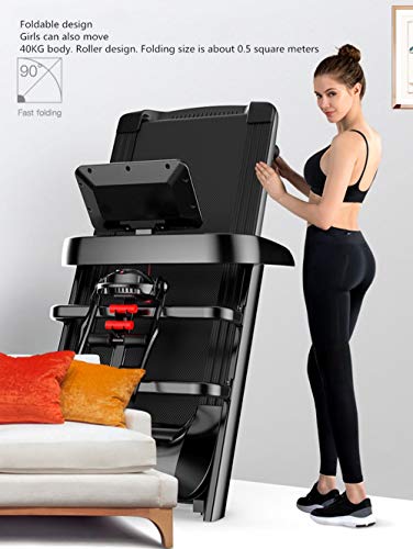 Caminadora Eléctrica Plegable con Pantalla LCD y Música miniatura 7