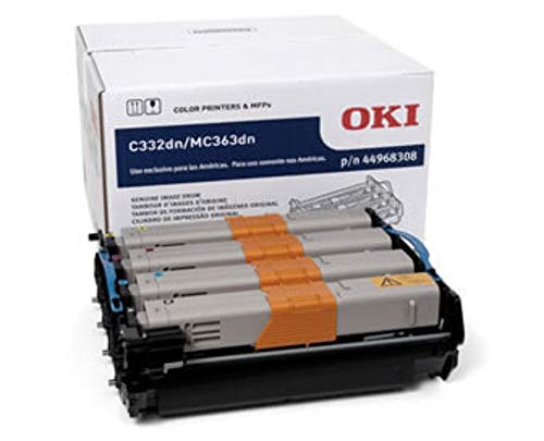 Okidata 44968308 20k CMYK Image Drum for C332/mc363