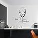 Let 's cook- tabla periódica elementos adhesivos de vinilo  decorativo de pared de Breaking Bad – vinilo letras citas para cocina (marrón)