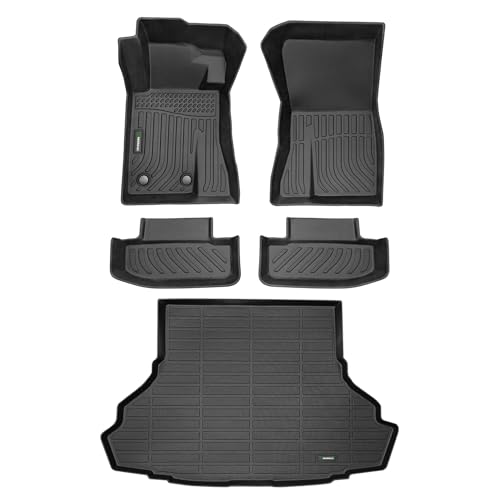 ANBINGO®Floor Mats for Ford Mustang 2015-2024,2015 2016 Mustang mats 2017 2018 Mustang mats 2019 2020 Mustang mats 2021 2022 Mustang mats 2023 Mustang mats 2024 Mustang mats(NOT Mach-E)