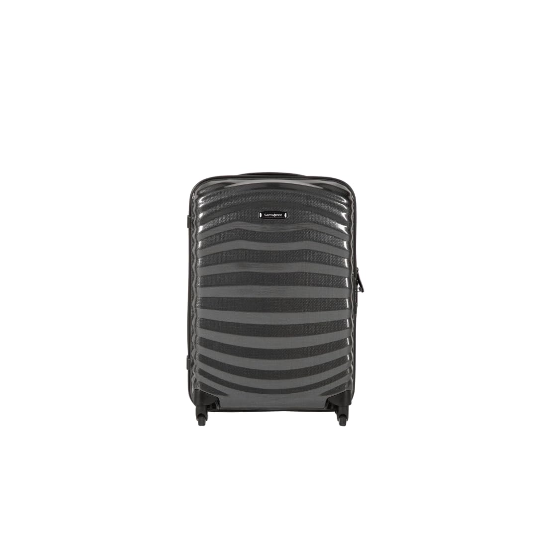 Samsonite Lite-Shock - Spinner S, Handgepäck, 55 cm, 36 L, Schwarz (Black)