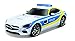 Produktbild Maisto Tech R/C Mercedes AMG GT Polizei: Ferngesteuertes Auto im Maßstab 1:24, 2,4 GHz, mit Pistolengriff-Steuerung, ab 5 Jahren, 20 cm, weiß-blau (581527)