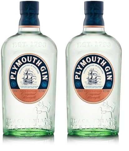 Original Botanical Dry Gin | 41.2% ABV | 70cl |Crafted with 7 Hand Picked Gin Botanicals | Smooth Dry Gin | Distilled in England's Oldest Working Gin Distillery (Pack of 2)