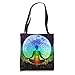 Chakra Meditation Moon Tote Bag