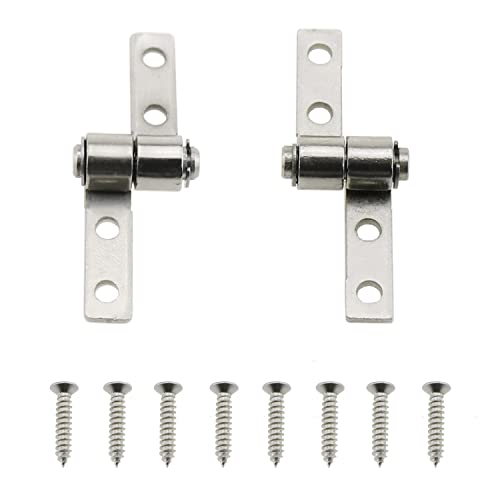 360 Degree Torque Hinge E-outstanding 1Set Torque Friction Type Positioning Hinges with Mounting Screws