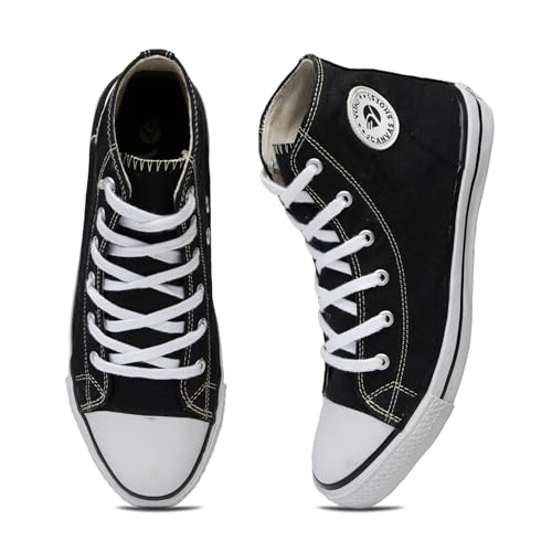Image of YUKI Unisex Canvas Comfortable & Lightweight Sneaker for Men's and Women's | High Top Canvas Sneakers