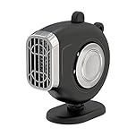 12V Portable Car Heater, Mini Portable Space Heater, Car Heater Defroster Battery Powered Camping Heater Portable Car Heater Rechargeable Heater for Personal Large Room Bedroom