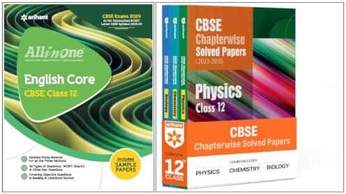 Arihant CBSE Chapterwise Solved Papers 2023-2010 Physics, Chemistry ...