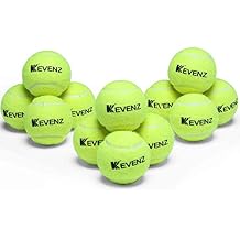 KEVENZ Professional Tennis Balls, Highly Elasticity, More Durable, for Competiton and Training, Pack of 12