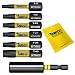 Produktbild 7 x SabreCut SCRK32TX 32mm T15 TX15 T20 TX20 T25 TX25 T27 TX27 T30 TX30 T40 TX40 magnetischer Schlagschrauber-Bit-Satz Torx robust kompatibel mit Dewalt Milwaukee Bosch Makita und mehr