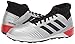 adidas Predator 19.3 Turf Soccer Shoe (mens) Silver Metallic/Black/Hi-res Red 11