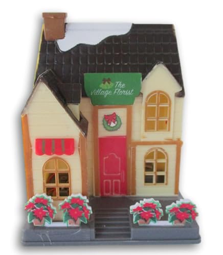 Cobblestone Corners Christmas Village Collection Piece Building Miniatures (The Village Florist)
