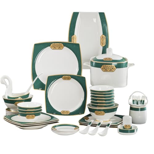 DYHWAC Vajilla De Porcelana De Hueso, Cuencos, Juego De Palillos, Platos, Platos, Fuentes, Uso Doméstico De Cerámica De Phnom Penh