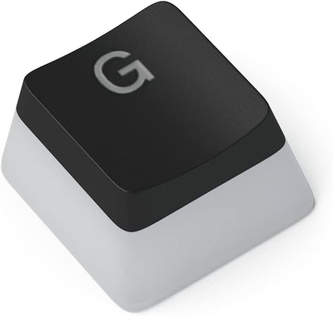 Glorious Aura V2 (Black) - PBT Pudding Keycaps for Mechanical Keyboards - ANSI (US), ISO Compatible - Supports Full Size, TKL, 75%, 60% Layouts