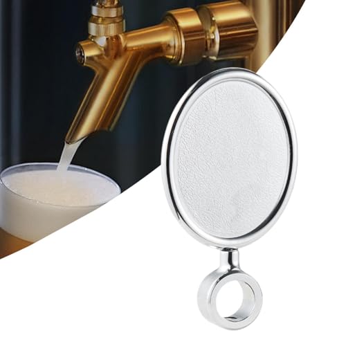 Étiquette pour distributeur de bière finition argent panneau type B - 6