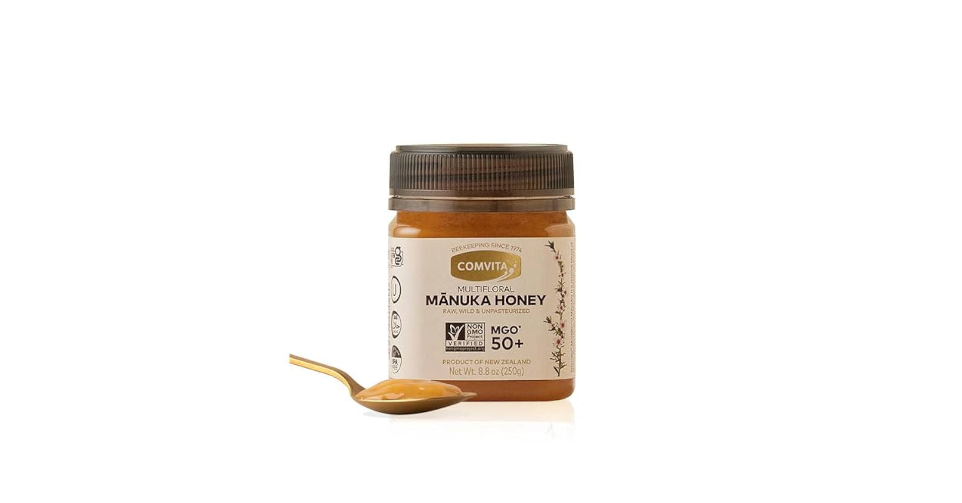 Amazon.com : Comvita Manuka Honey MGO 50+ Multifloral - Raw