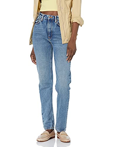 Nudie Jeans Women's Breezy Britt Blue Bird, 31/32