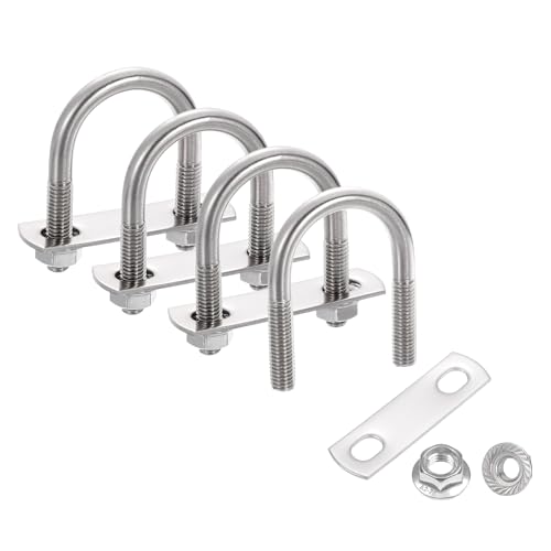 uxcell 4Zbg 1-5/16C` Ci[ChEhU{g 2-3/8C` 304XeXX`[ U{g tWZpibgt g[[pt[v[g ԗp (33mm x 61mm)