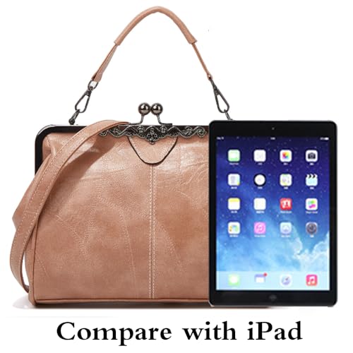 Bolso retro de mano pequeño para mujer estilo tote miniatura 3