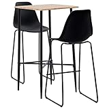 Inoltre, sono facili da montare.Il nostro set da bar è l'ideale per godersi qualche sorso di vino al bar, prendere un boccone al bancone o per essere utilizzato come posti extra quando si invitano gli ospiti