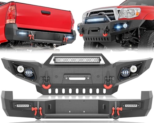 YZONA for Tacoma Front & Rear Bumpers 2005-2015 Toyota