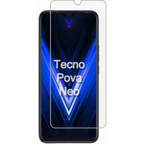 Image of Embed HD-Clear Screen Guard for Tecno Pova Neo - Harder or Durable Plastic & More Impact-Resistant Than Glass, with Free Installation Kit