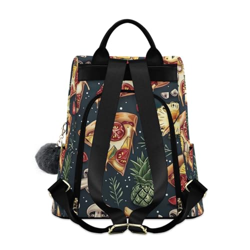 Mochila antirrobo vintage verde oscuro para mujer perfecta para viajes cotidianos y casuales 2