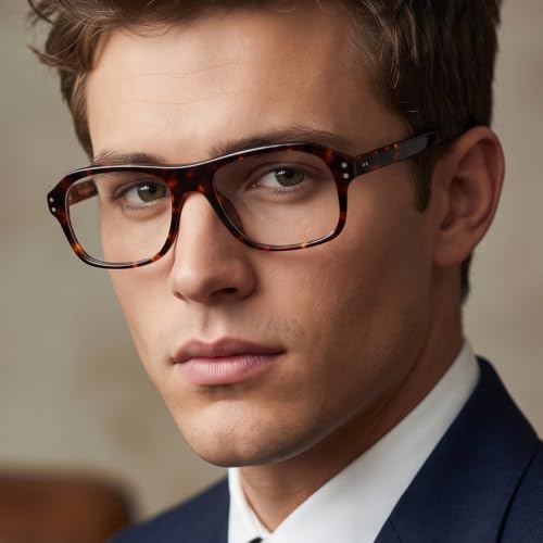 Image of Kingsmen Cosplay Eyeglasses Frame Square Handmade Acetate Glasses