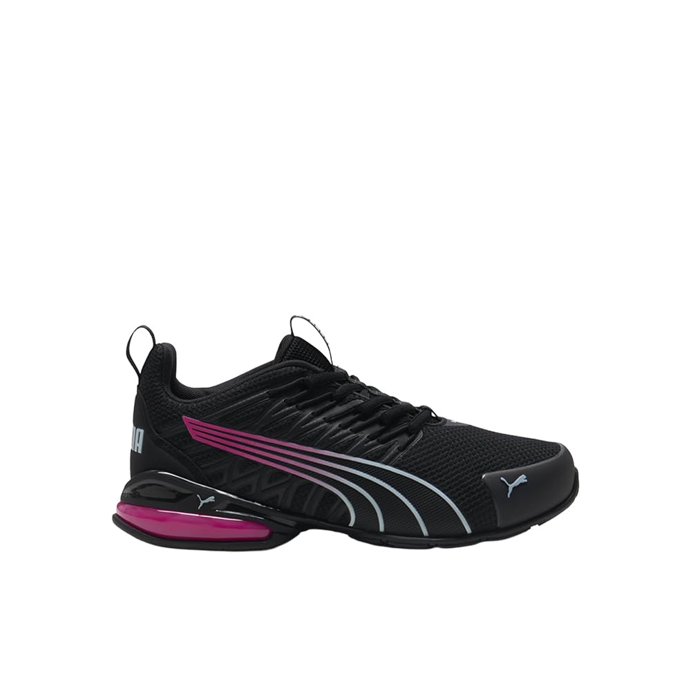 Kids Girls Voltaic Evo Fade Running Sneakers Shoes - Black