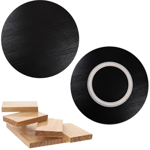 Bandeja giratoria negra de 50 cm, organizador silencioso y suave para encimera de cocina, perfecto para centro de mesa, armario y despensa soluciones de almacenamiento