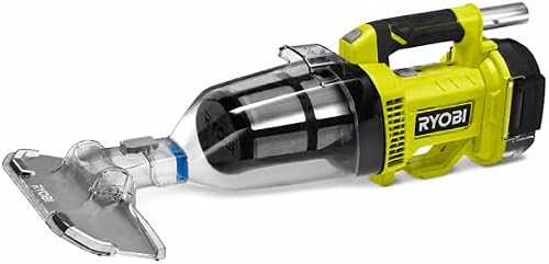 RYOBI ONE+ 18V Handheld Cordless Pool Vacuum Cleaner (Tool Only) with Floor Head (Renewed)