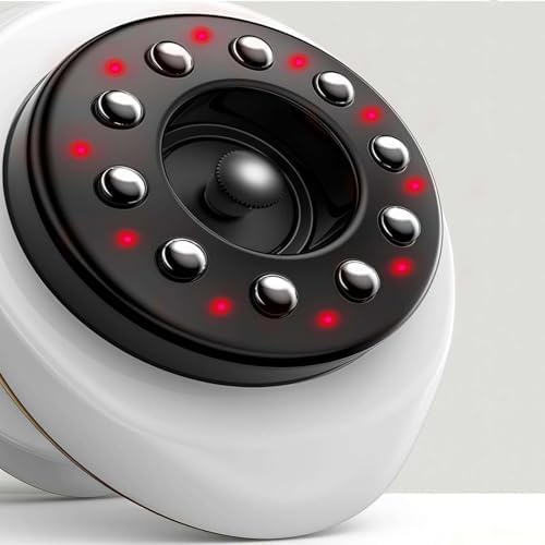 Massage 4-in-1 Massager Against Cellulite - For Firmer Skin, Better Blood Circulation & Deep Massage with Warmth, for Home. (Gold-1 Set) — view 4
