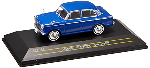PRIMERO: 43 1/43 Datsun Bluebird 310 1959 Producto acabado azul