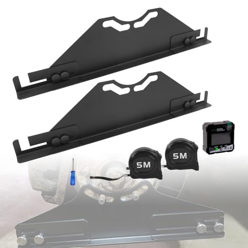 RULLINE Toe Alignment Tool with Toe Plates, 2 Tape Measures...
