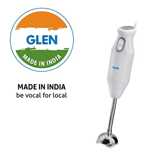 Image of Glen Stainless Steel Sa 4049 200 Watts Hand Blender (White)
