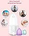 Menstrual Cup Steamer Sterilizer with 2 Reusable Menstrual Cups, Period Cups Cleaner Wash Kit