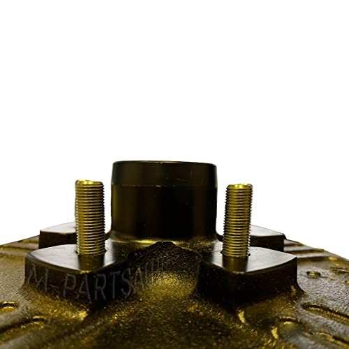 M-Parts Trailer Brake Drums – 1 Pair 5 On 4.5 Brake Drums For Trailer Axle 3500 Lb -Trailer Hub Kit, Trailer Brake Assembly 10, Trailer Hub Kit 5 Bolt, Dexter Hub Kit Replacement, 99-545Kit-2 #TOP3