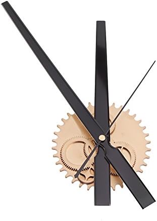 Simple Design Creative Acrylic DIY Mechanism Gear Dial Large Wall Clock Novelty Home Decoration (Gold)