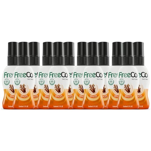 FreeCo Bloqueador Anti-Olor WC (Before-you-go) | Pack Profesional Super Ahorro (Caja 12x60ml) | Toilet Spray Aceites Esenciales Naturales, Ideal para Hostelería, Oficinas y Negocios | Aroma a Especias