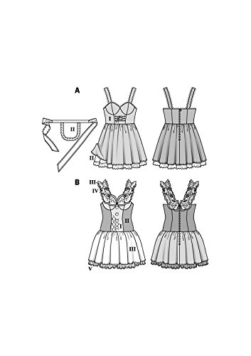 Burda patroon 2371 heks, prinses en fee - La-Couture