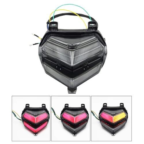 Feu arrière LED et phare avant moto 12V pour réparer un éclairage usé
