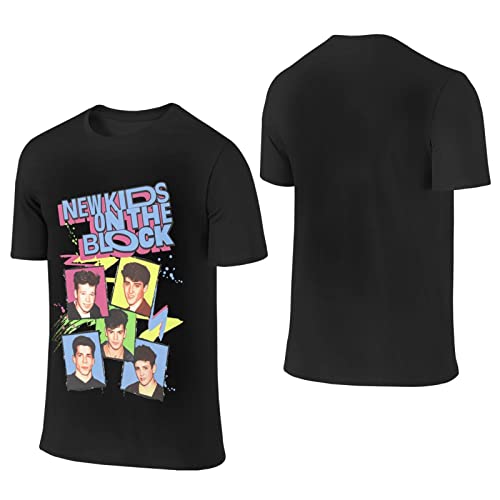 New-Kids On The-Block T-Shirt Classic Short Sleeve Cotton Tee Tops for Men2